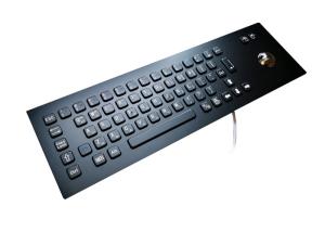 China IP65 Industrial Metal Mechanical Keyboard With 38.Mm Trackball on sale