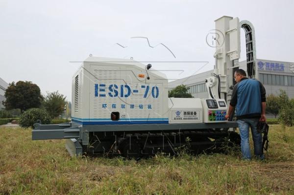 Cheap Soft Soil Drill Rig Sampling Machine Without Water Drilling Testing for sale