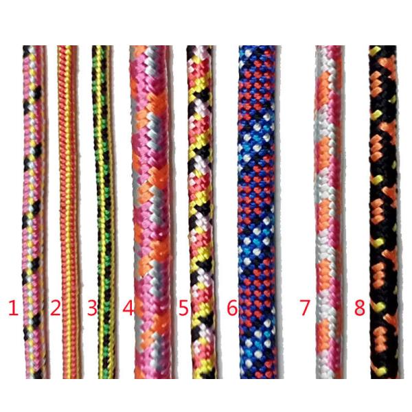 Cheap 6mm Black Braided Nylon Rope for Customized Specifications from YILIYUAN in Black for sale