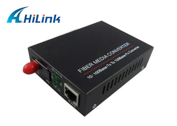 Cheap Cat5 UTP Cable Single Mode Single Fiber Media Converter Full / Half Duplex Mode for sale