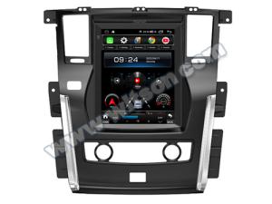 China 9.7'' Tesla Vertical Screen For Nissan Patrol Royale Armada Y62 2010-2020 Android Car Player on sale