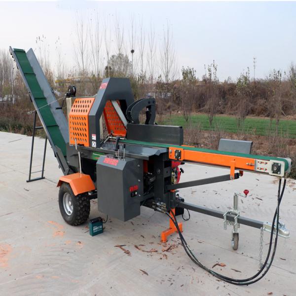 Cheap Firewood Processor With Gasoline Power Type And Automatic Log Splitter for sale