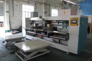 380V Semi Automatic Box Stitching Machine Double Servo Semi Auto Two Piece Joint Stitcher