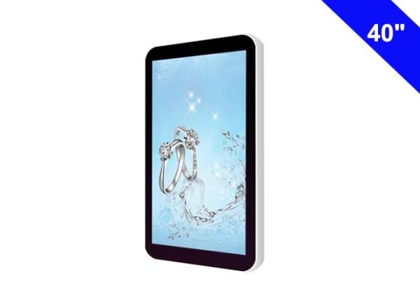 Cheap Wall Mount LCD Display Wireless Digital Signage Monitor With Built In Media Player for sale