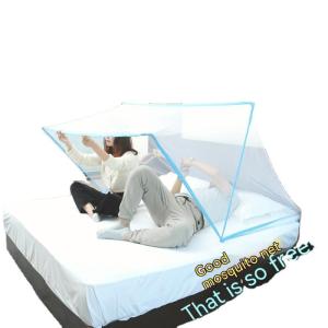China Summer Folded Mosquito Net Tent for Adults 100% Polyester Portable Pop up Bed Room Patio on sale