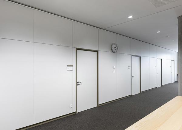Cheap Fireproof Partition Walls HPL Panel Solid Partition Wall Modular Easy Installation for sale