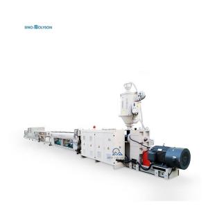 Best 380V 50HZ 3Ph Automatic HDPE/PP Plastic Pipe Extrusion Line Size 20-110mm wholesale