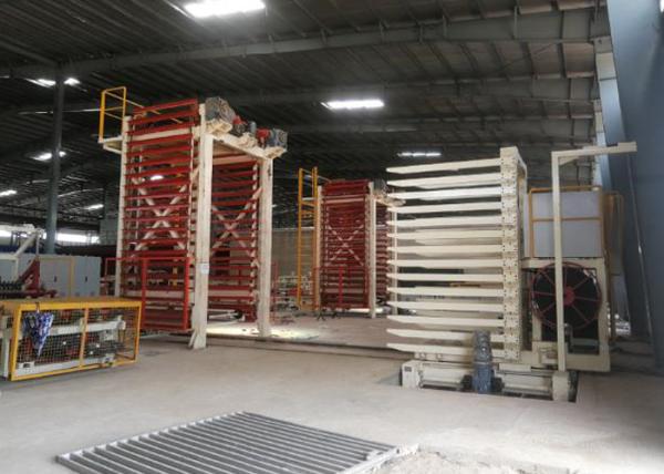 Cheap Auto Clay Brick Dryer Machine 100000 Pcs Output  For Two Times Setting Firing for sale