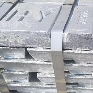 Best High Quality 99.99% 99.995% Pure Zinc Ingot Zinc Metal Ingots Supplier wholesale