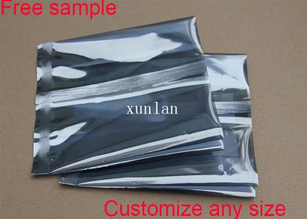 Cheap Light Anti Static Storage Bags , Static Dissipative Bag Offset Printing Shiny Surface for sale