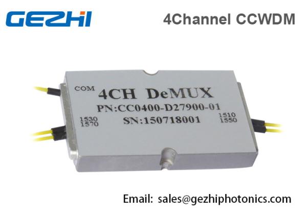 Cheap 4 channels CCWDM Mini Module Compact Course Wave Division Multiplexer for sale