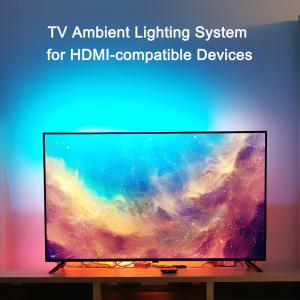 24W Ambient Smart TV LED Strip WiFi 2.4GHz With Camera Sensing
