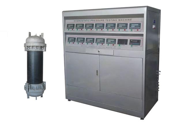 Cheap 1~100 Test Stations Hydrostatic Pipe Testing Machine , Burst Pressure Testing Machine for sale