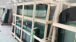 Tempered Bus Windshield Replacement , Custom Bus Glass Replacement Precise Design