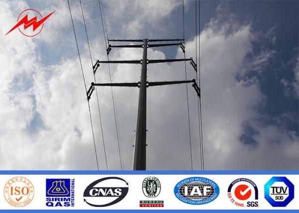 Cheap 16m 1800Dan Power Transmission Poles For Electrical Line Project for sale