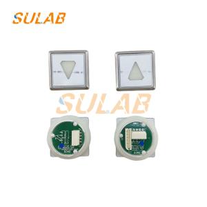Kone Elevator Lop Cop Button Square Elevator Push Button 853343 H02 With Braille