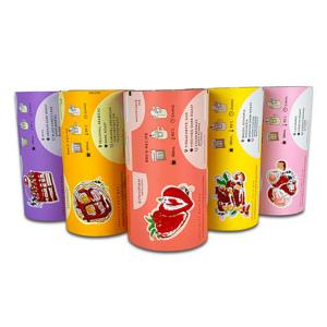 China Heat Seal Food Packaging Film Roll Laminated BOPP Aluminum Foil Metalized Sachet Roll on sale