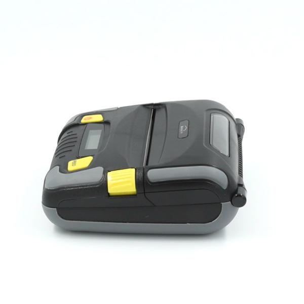 Cheap Rugged Bluetooth Thermal Label Printer , Mobile Barcode Printer With LCD Display for sale