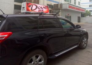 China Mobile SMD LED Taxi Sign P5 3G Moving Advertising LED Top Screen 4000nits Brightness on sale