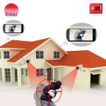 sensor's button AHD1080P 220V video intercom with metal housing villa office