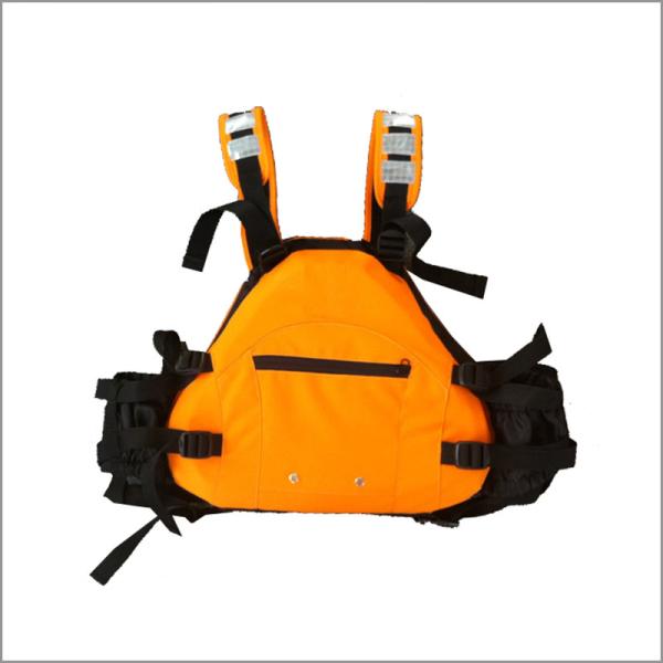 Cheap Smooth Lightweight PFD Life Jacket Safety Whistle Equipped  Eye Catching for sale