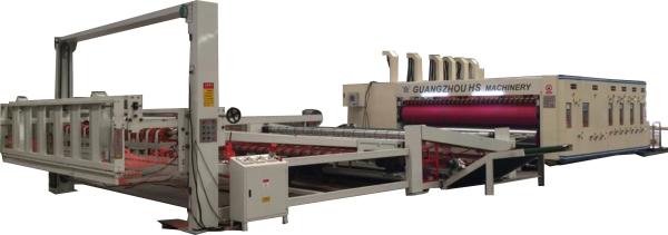 Cheap Fully Automatic Flexo Carton Printing Machine Printer Inline Folder Gluer for sale