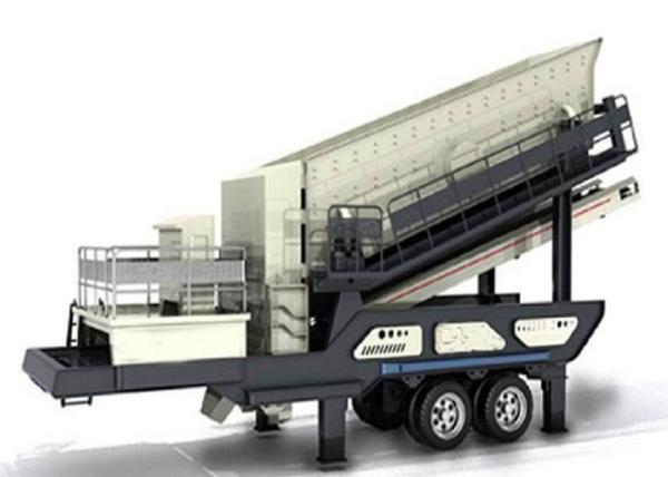 Cheap Effective Mobile Screening Plant Vibrating Screen For Mine Operations for sale