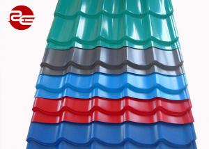 Best 0.12*1250mm Pre Painted Roofing Sheets DX51D Grade Industrial Roofing Sheets wholesale