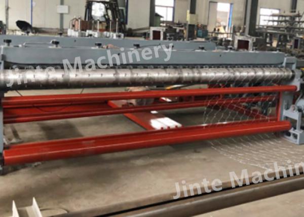 Cheap PVC Coated Wire 2300mm Width Gabion Mesh Machine Automatic for sale