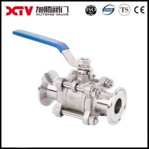 China Shipping Cost Included Xtv 3 Pieces Clamped/Quick Install Stainless Steel Ball Valve on sale