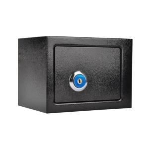China High Safety Manual Safe Metal Steel Deposit Box Home Hotel Two Key Safe Box on sale
