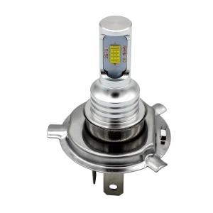 China High Power H4 Auto LED Fog Light Bulbs White 72W 1000LM Long Working Life on sale