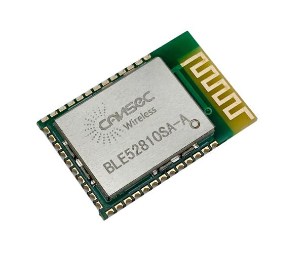 Cheap 1.7v To 3.6v Low Power Bluetooth Module Thread Safe And Run Time Protected BLE52810SA-A for sale