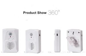 COMER Direction Recognition Infrared Sensor Alarm Sound Recordable speaker