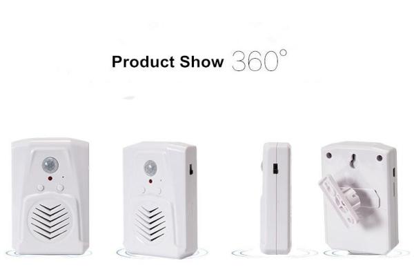 Cheap COMER Direction Recognition Infrared Sensor Alarm Sound Recordable speaker for sale