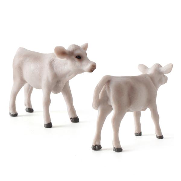 Cheap Custom Zoo Farm Fun Toys Model Cow Action Figure Simulated Animal Figurine Plastic Models for sale