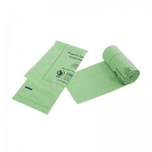 Best Disposable Large Biodegradable Plastic Trash Bags PLA Compostable With Logos wholesale
