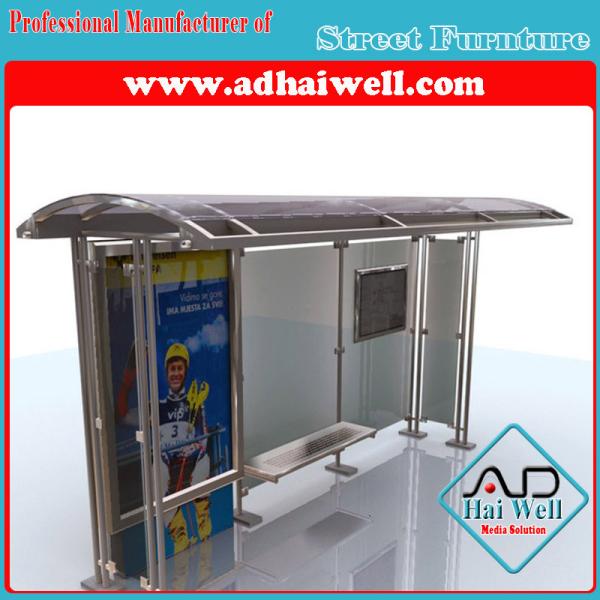 Cheap Model Design Bus Stop Shelter for sale