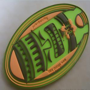 Custom soft pvc label for garment