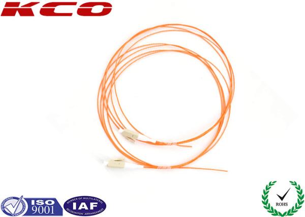 Cheap 2.0 m Fiber Optical Pigtail Multimode LC Simplex Pigtail Connector 62.5 / 125 for sale