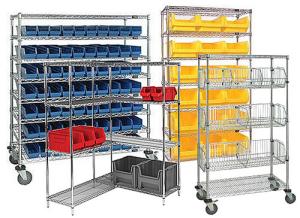 China Circulates Custom Size Modular Industrial Wire Shelving For Agriculture Use on sale