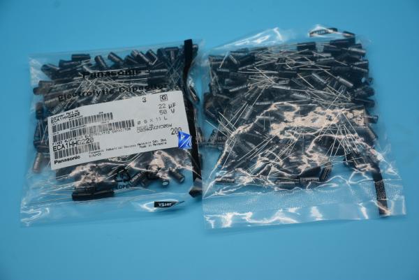 Cheap 50V 22UF 5X11 Electrolytic DIP Capacitors NHG ECA1HHG220 for sale