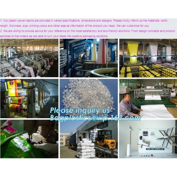 pp bag/sacks used pp bag Woven PP woven bag for packing 50kgs rice, grain, powder, salt, sugar,WOVEN BAG PRINTING MATERI