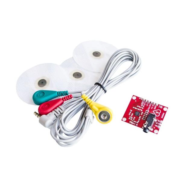 Cheap Pulse Heart ECG Monitoring Sensor Module Kit AD8232 ECG Measurement 35.6 * 27.8mm for sale