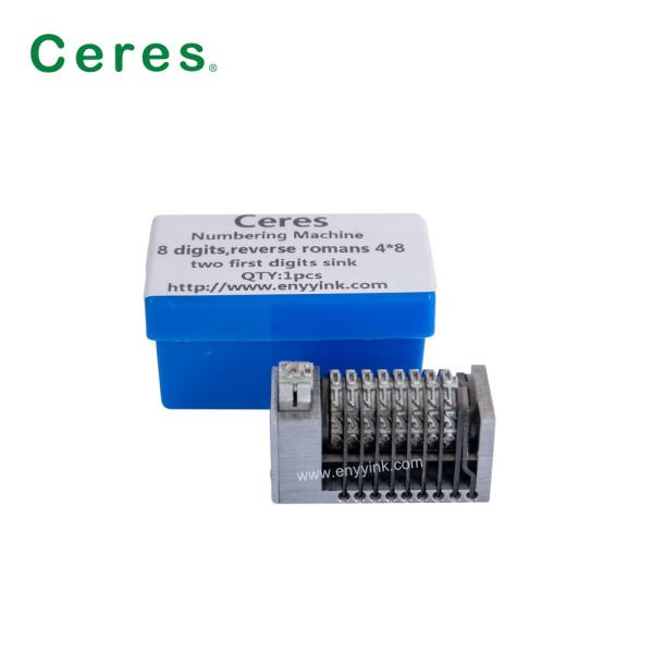 Cheap Backward 8 Digits Leibinger Numbering Machine Parts 3/16'' Gothic for sale