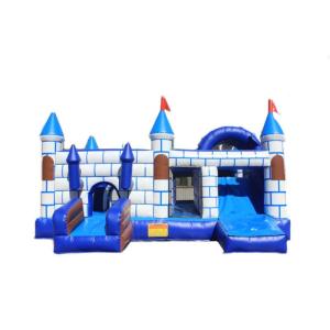 New Commercial PVC Tarpaulin Mini Bouncy Castle Inflatable jumping castles With bouncer slide for sale