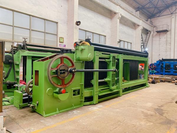 Cheap High Efficiency Gabion Box Machine 80*100mm GI Wire Mesh Rockfall Protection for sale