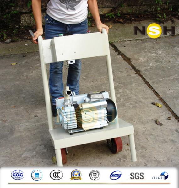 Cheap Portable Vacuum Pump Unit Single Stage Movable Easy Operation Shelf Covering Type for sale
