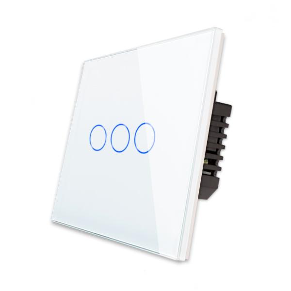 Cheap Bingoelec Factory Direct Sales Tuya Wi-Fi Smart Home Wall Electrical Power Touch Switch Panel for sale