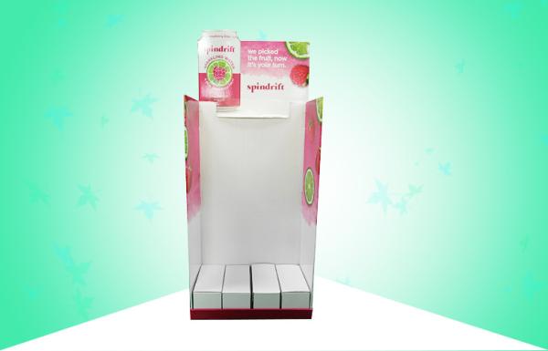 Cheap Case Stacker POS Cardboard Displays Stand Biodegradable Material Easy Assembly Design for sale